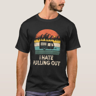 Camping I Hasse Vintage Campingreise T-Shirt
