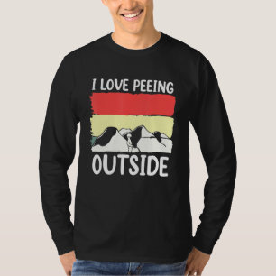 Camping I Liebe Peeing Outdoor T-Shirt