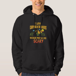 Camping Ich Liebe Camping Im Wald Menschen Sind An Hoodie