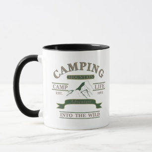 Camping im Freien Camper Leben Tasse