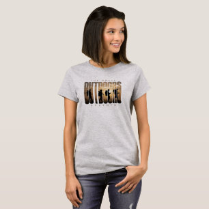 Camping im Freien Frauen T-Shirt