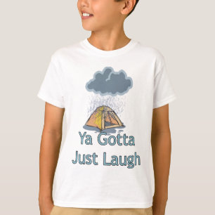 Camping im Regen T-Shirt