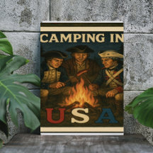 Camping in den USA 4. Juli