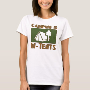 Camping ist im Zelt T-Shirt