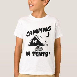 Camping ist in Zehnten Shirt