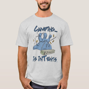 Camping ist Inzelte Funny Pun T-Shirt