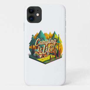 Camping ist Leben Case-Mate iPhone Hülle