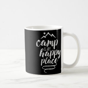 Camping ist mein glücklicher Ort - Camping Berge S Kaffeetasse