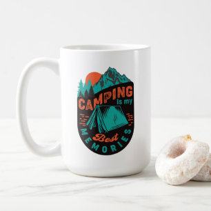 Camping ist Meine beste Erinnerungen Kaffeetasse