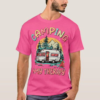 Camping ist meine Heilcampi-Sommerzelterfamilie T-Shirt