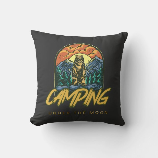 Camping ist meine Liebe Kissen (Vorderseite)