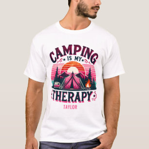 Camping ist meine Therapie T-Shirt