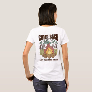 Camping Junggesellinnenabschied Letzter Trail Vor  T-Shirt