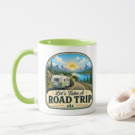 Camping-Kaffeetasse - Lass uns eine Reise machen! Tasse