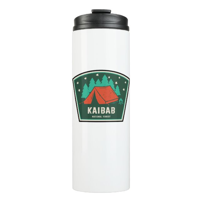 Camping Kaibab National Forest Arizona Thermosbecher (Vorderseite)
