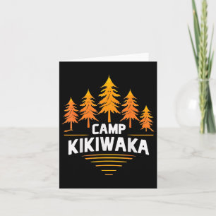 Camping Kikiwaka Sommercampingwald Wandern im Frei Karte