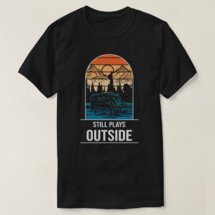 Camping Lagerfeuergebirge wandern, wandern T-Shirt
