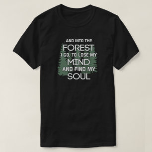 Camping Lagerfeuergebirge wandern, wandern T-Shirt