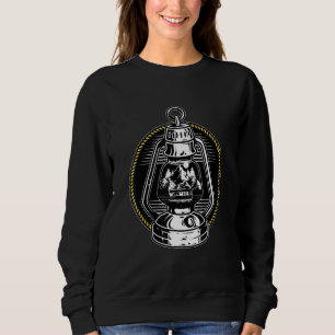 Camping Lamp I Natur Reisende Wohnwagen Motorhauer Sweatshirt