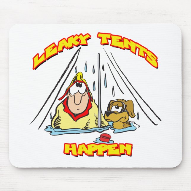 Camping-LeakyZents Mousepad (Vorne)