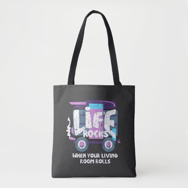 Camping - Lebensgestein Tasche (Vorderseite)