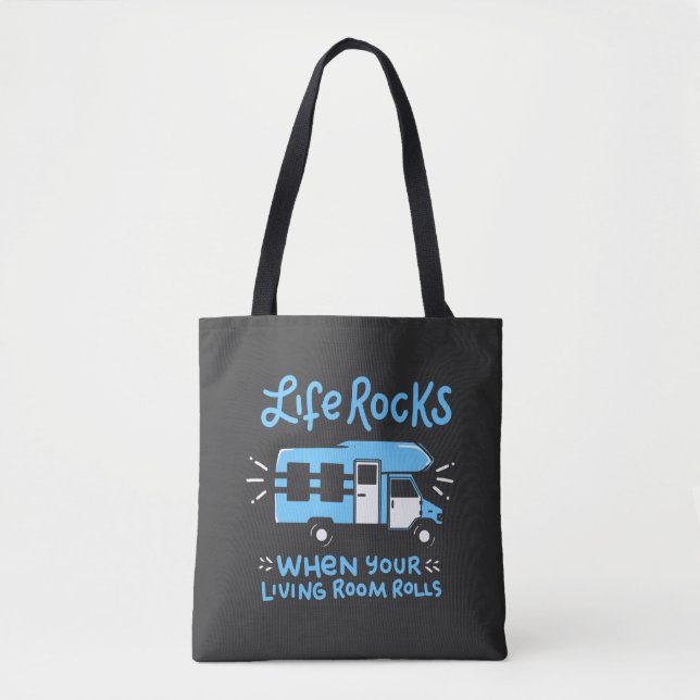 Camping - Lebensgestein Tasche (Vorderseite)