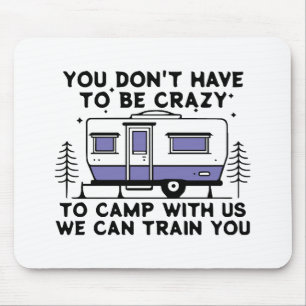 Camping Legend seit ewig Mousepad