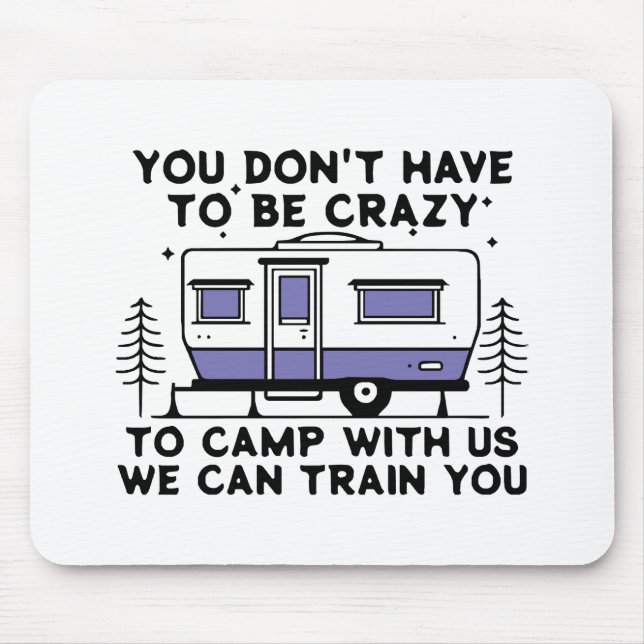Camping Legend seit ewig Mousepad (Vorne)