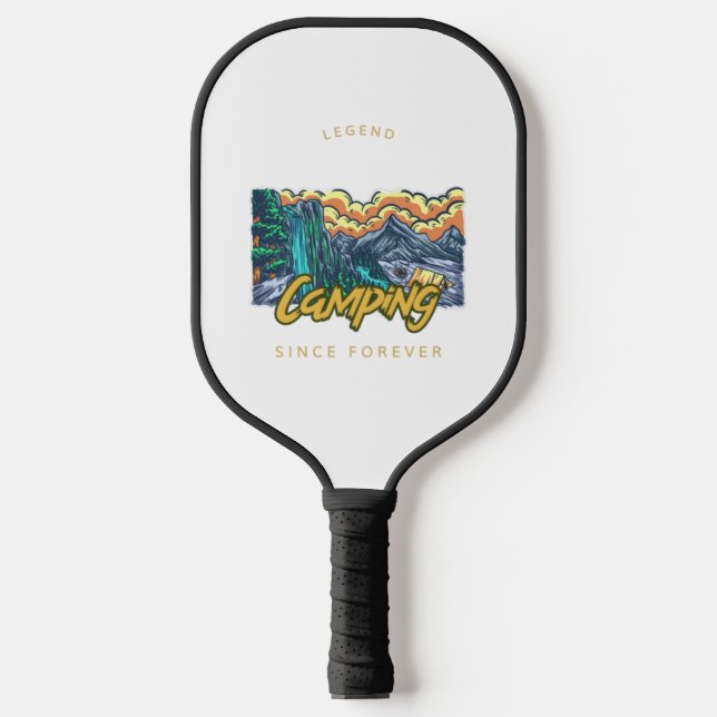 Camping Legend seit ewig Pickleball Schläger (Vorderseite)