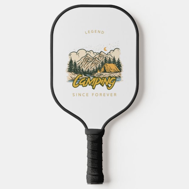 Camping Legend seit ewig Pickleball Schläger (Vorderseite)