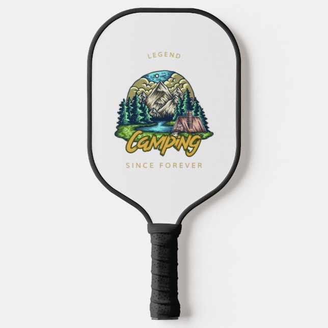 Camping Legend seit ewig Pickleball Schläger (Vorderseite)