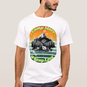 Camping Liebhaber Design – Outdoor Abenteuer Leben T-Shirt