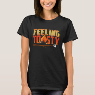 Camping Life Camping Campfire Rauch Gefühl Toast T-Shirt