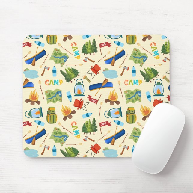Camping Life Mousepad (Mit Mouse)