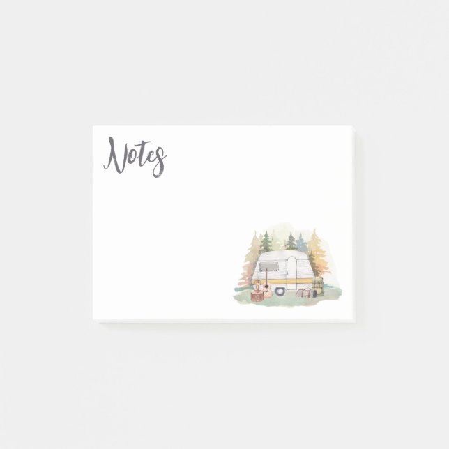Camping Life Post-it Klebezettel (Vorderseite)