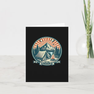Camping-Logo Sehr Cool Karte