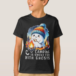 Camping macht Spaß mit Geistern Funny Halloween T-Shirt