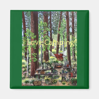 Camping Magnet