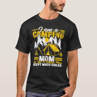Camping Mama Muttertag Familie T-Shirt