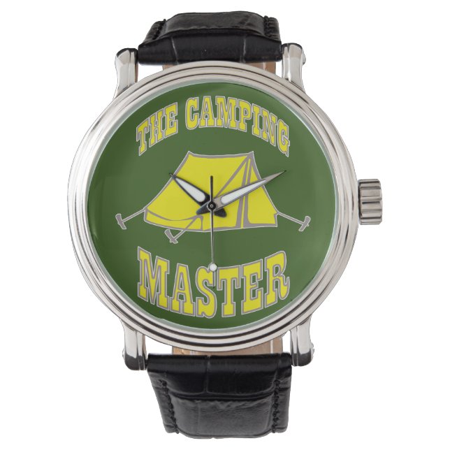 Camping Master Watch Armbanduhr (Vorderseite)
