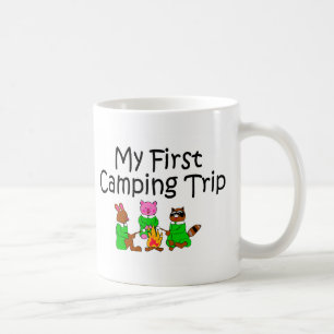 Camping meine erste Campings-Reise Kaffeetasse
