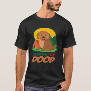 Camping mit meinem Dood - Labradoodle Geschenke Pr T-Shirt