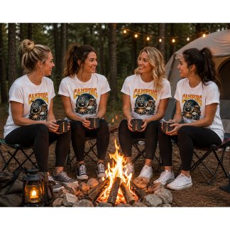 Camping mit meinen Ghoul-Freunden Halloween T-Shirt