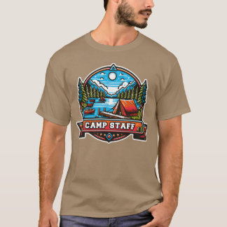 Camping-Mitarbeiter Sommerferienjob Campinghelfer  T-Shirt