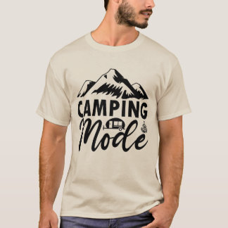 Camping-Modus aktiviert | Abenteuerliebhaber Outdo T-Shirt