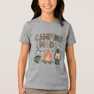 Camping-Modus Tri-Blend Shirt