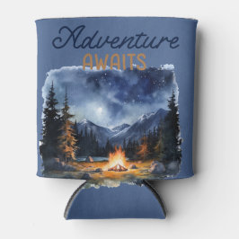 Camping Mountain Blue Junggeselinnen-Abschied Dosenkühler