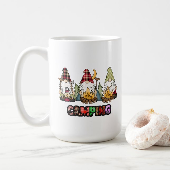 Camping Mug (Avec donut)