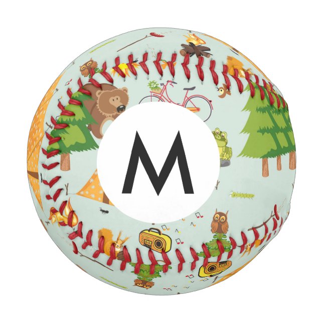 Camping Muster Baseball (Vorderseite Links)