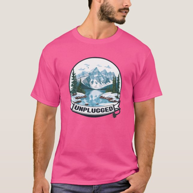 Camping Ohneech lustig T-Shirt (Vorderseite)